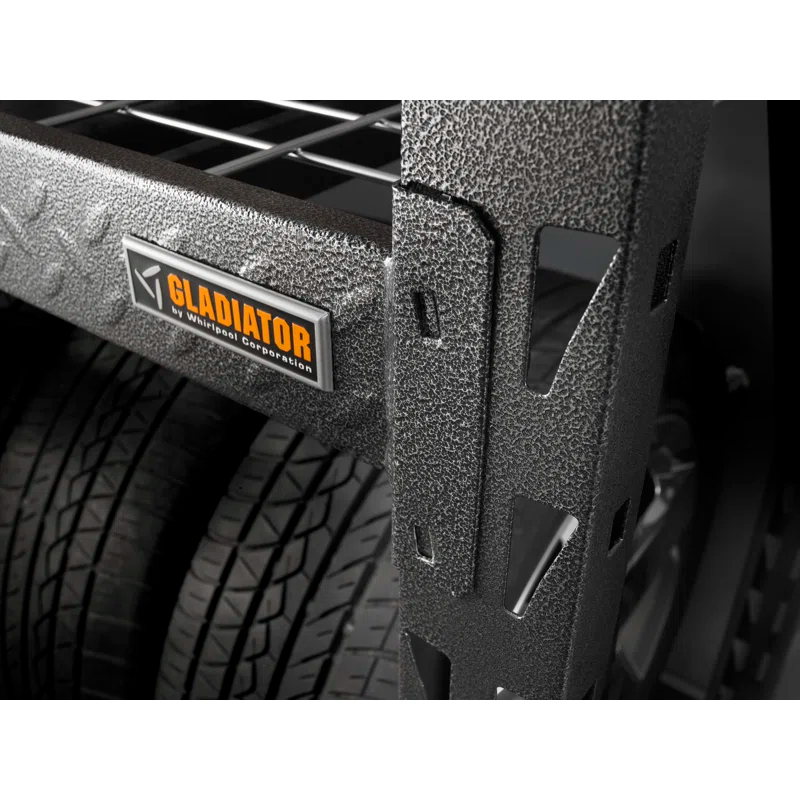 Gladiator® 77" Wide Heavy Duty Rack With Four 24" Deep Shelves & Reviews | Wayfair