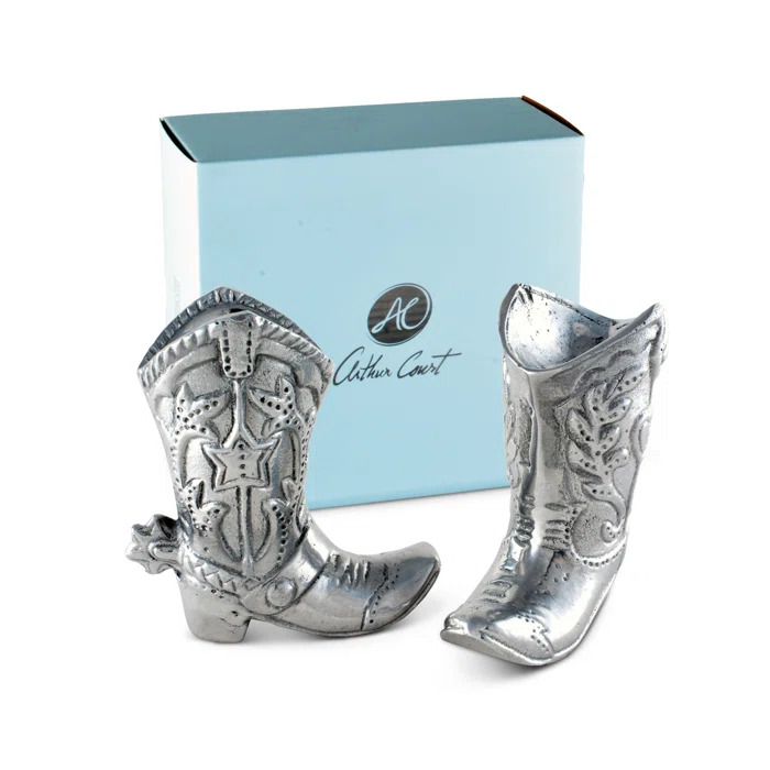 Arthur Court Designs Arthur Court Designs Western Salt and Pepper Shaker Set