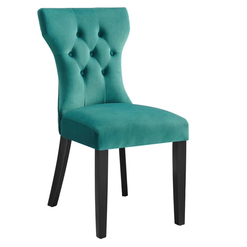 Modway Modway Silhouette Performance Velvet Dining Chairs