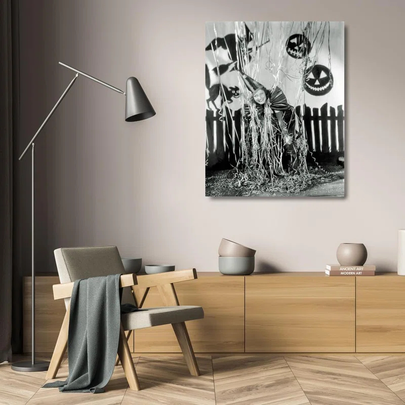 The Holiday Aisle® The Holiday Aisle® Hollywood Photo Archive Gallery Wrapped Canvas Art Titled: Halloween, Joan Crawford