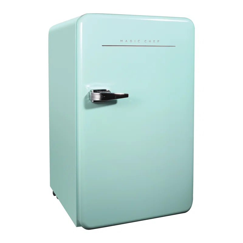 Magic Chef Magic Chef Retro 3.2 Cubic Feet Portable Freestanding Mini Fridge