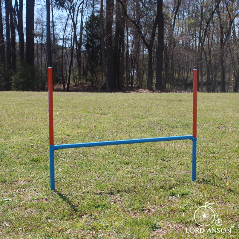 Lord Anson Lord Anson Dog Agility Set - Dog Agility Equipment - 1 Dog Tunnel, 6 Weave Poles, 1 Dog Agility Jump - Canine Agility Set For Dog Training, Obedience, Rehabilitation