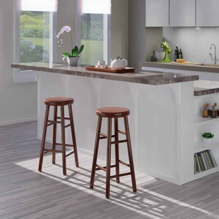 Winsome Shelby 2-pc Swivel Seat Counter & Bar Stool | Wayfair