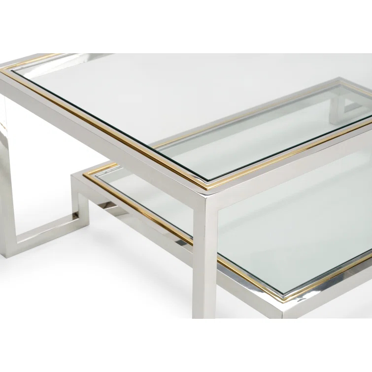 Chelsea House Glass Top Coffee Table