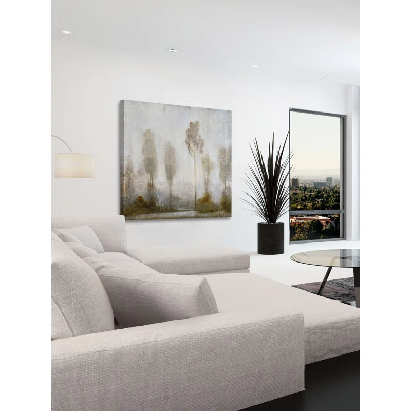 Marmont Hill "Misty Marsh II" Print on Wrapped Canvas