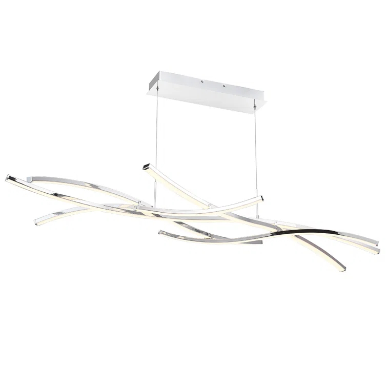 dweLED Divergence 9 - Light Dimmable LED Geometric Chandelier