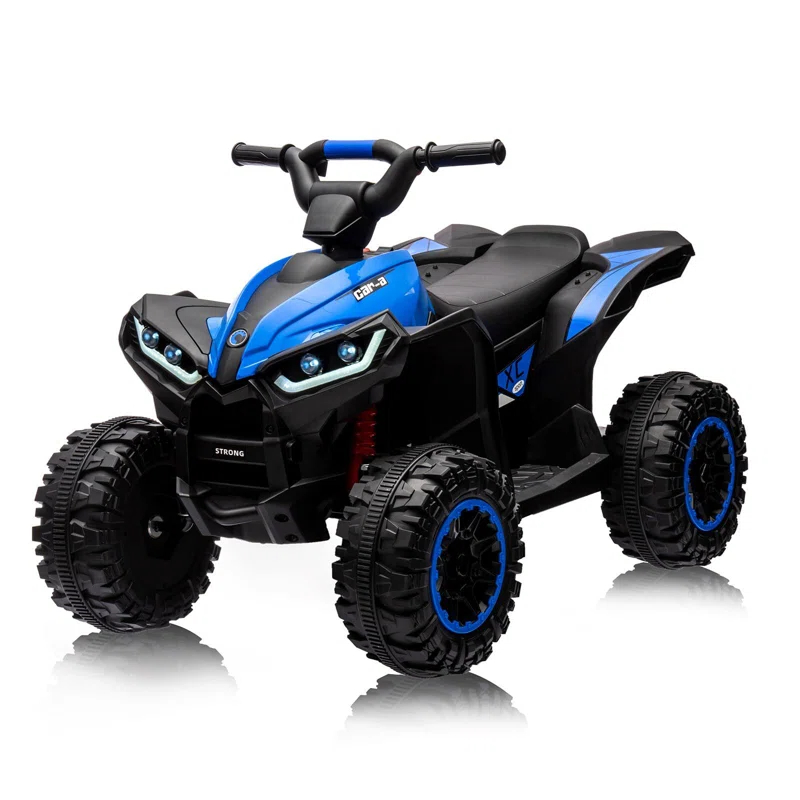 Hetoy 12V Battery Powered Electric Four-Wheeler With Music