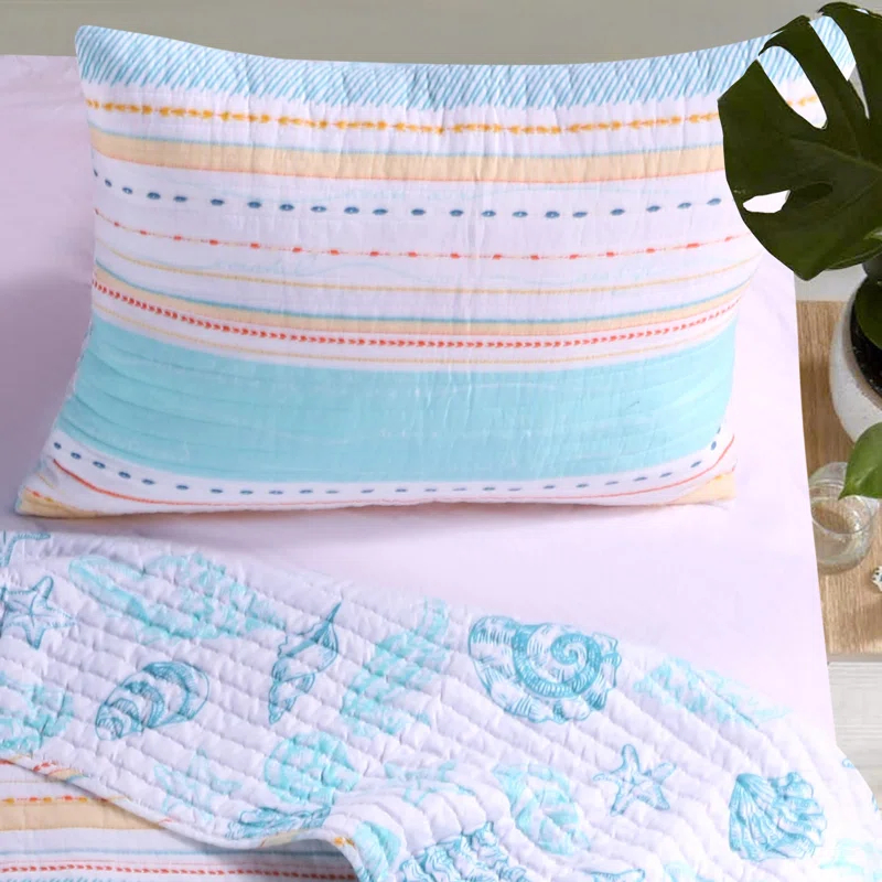 Barefoot Bungalow Pacifica Zipper Sham