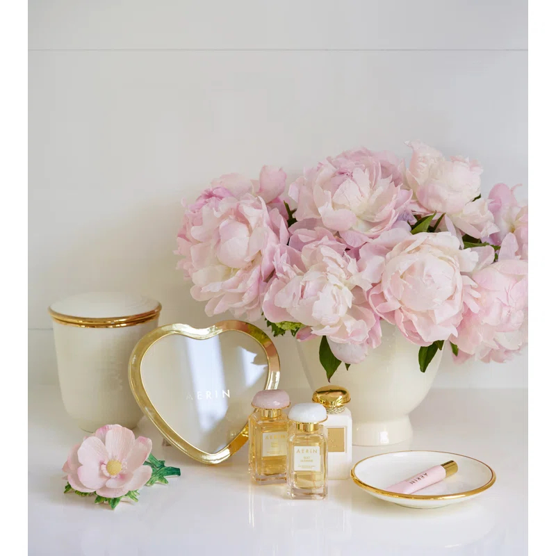 Savoy Orange Blossom Scented Jar Candle with Ceramic Holder
