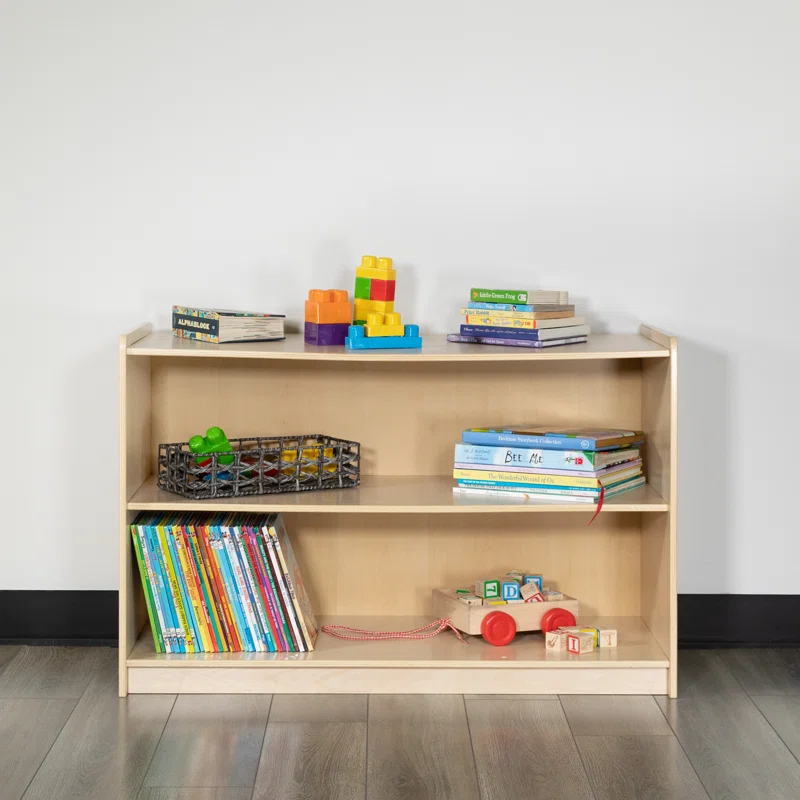 Flash Furniture Bexley Wooden School Classroom Storage Cabinet for Commercial or Home Use