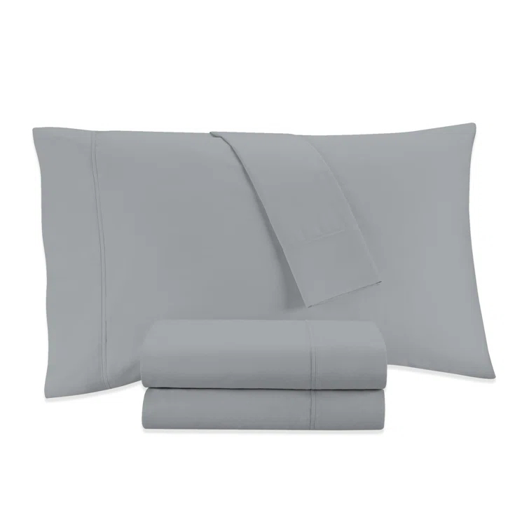 Color Sense Ultra-Soft & Silky 800TC Rich Cotton-Blend Wrinkle-Resistant Sheet Set