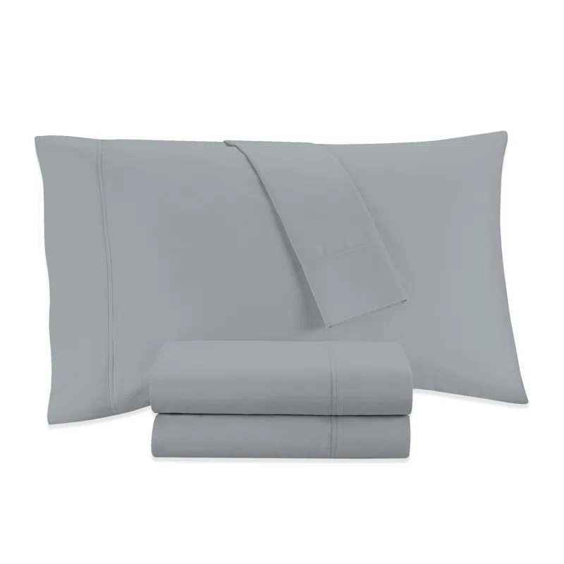 Color Sense Ultra-Soft & Silky 800TC Rich Cotton-Blend Wrinkle-Resistant Sheet Set