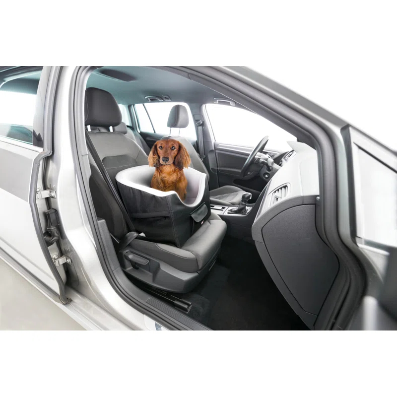 TRIXIE TRIXIE Max Dog Car Seat for Small Dogs, Dog Booster Seat, Travel Pet Bed