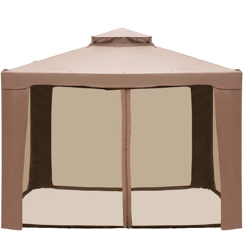 VEVOR 10 Ft. x 10 Ft. Metal Patio Gazebo