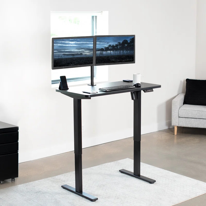 Vivo VIVO Single Motor Electric Desk with Push Button Memory Controller