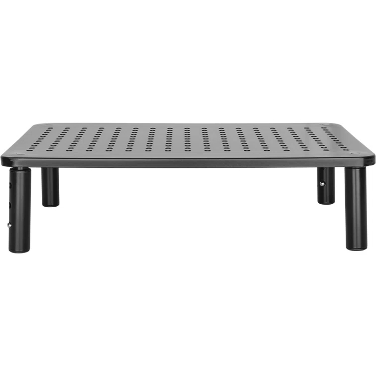 Mount-it Mount-It! Adjustable Monitor Riser | Metal Computer Screen Platform Stand For Desktop Or Laptop