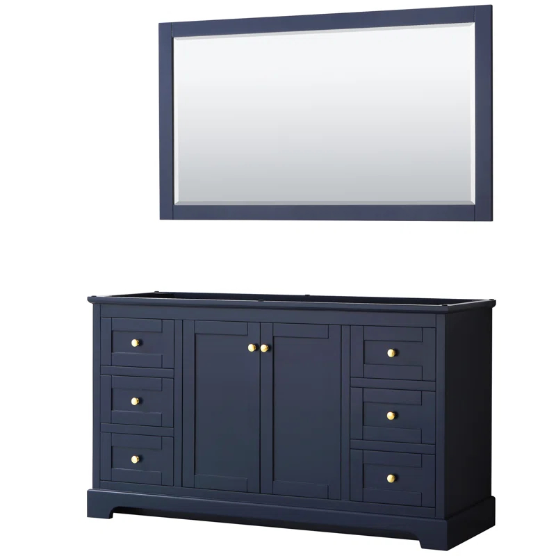 Avery 59" Single Bathroom Vanity Base Only