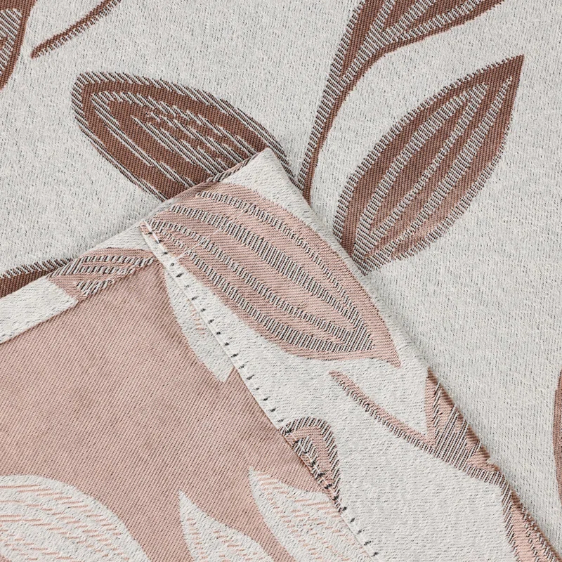 Superior Modern Bohemian Leaves Polyester Machine Washable Room Darkening Blackout Curtains by Superior (Set of 2)