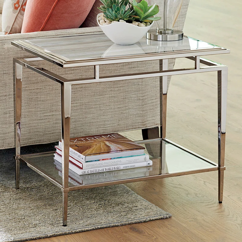 Ariana Athene Stainless End Table