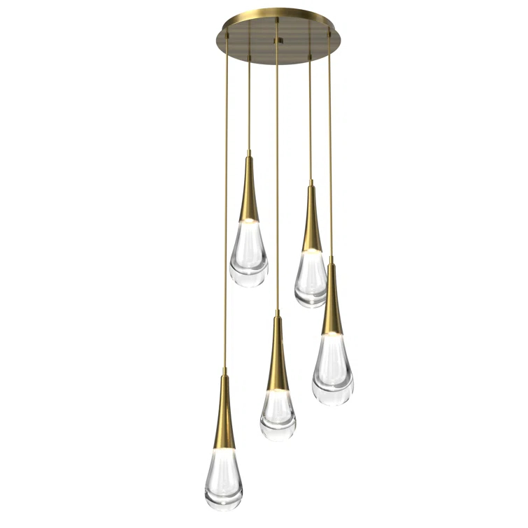 Hammerton Studio Raindrop - Light LED Cluster Pendant