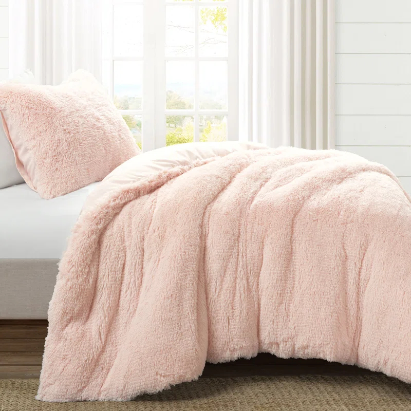 Lush Decor Reyna Microfiber 3 Piece Comforter Set