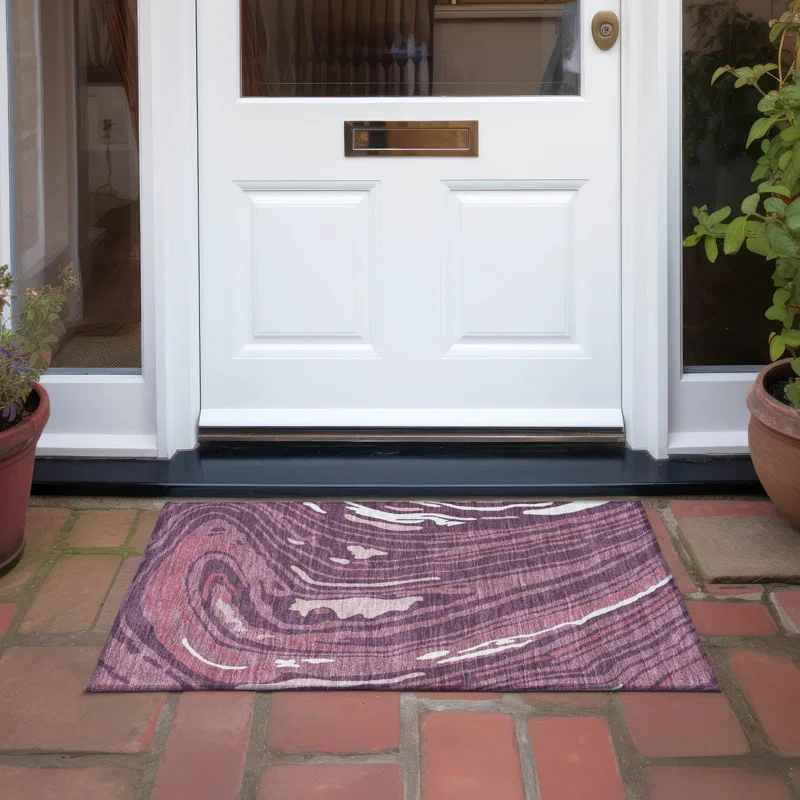Machine Washable Indoor/Outdoor Chayden ACN1051 1'8" x 2'6" Rug