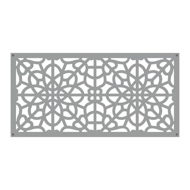 Barrette Outdoor Living 2 ft. x 4 ft. Fretwork Decorative Screen