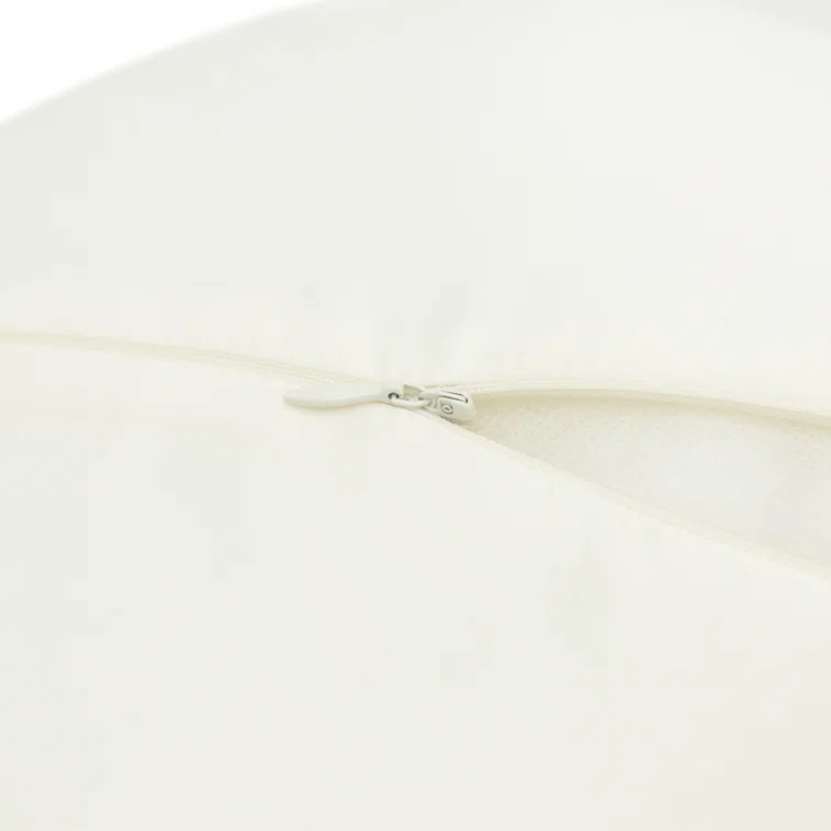 JWH Simulation Rose Flower Throw Pillow Decorative Round Floral Accent Pillow Cover & Insert