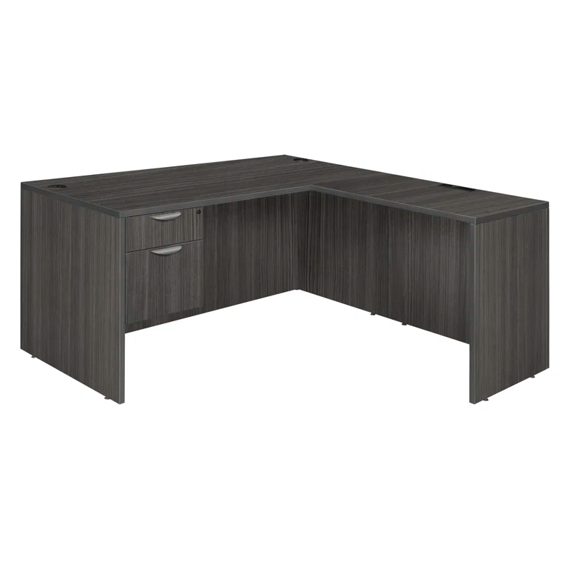 Regency Legacy L Desk with Single Pedestal Drawer Unit