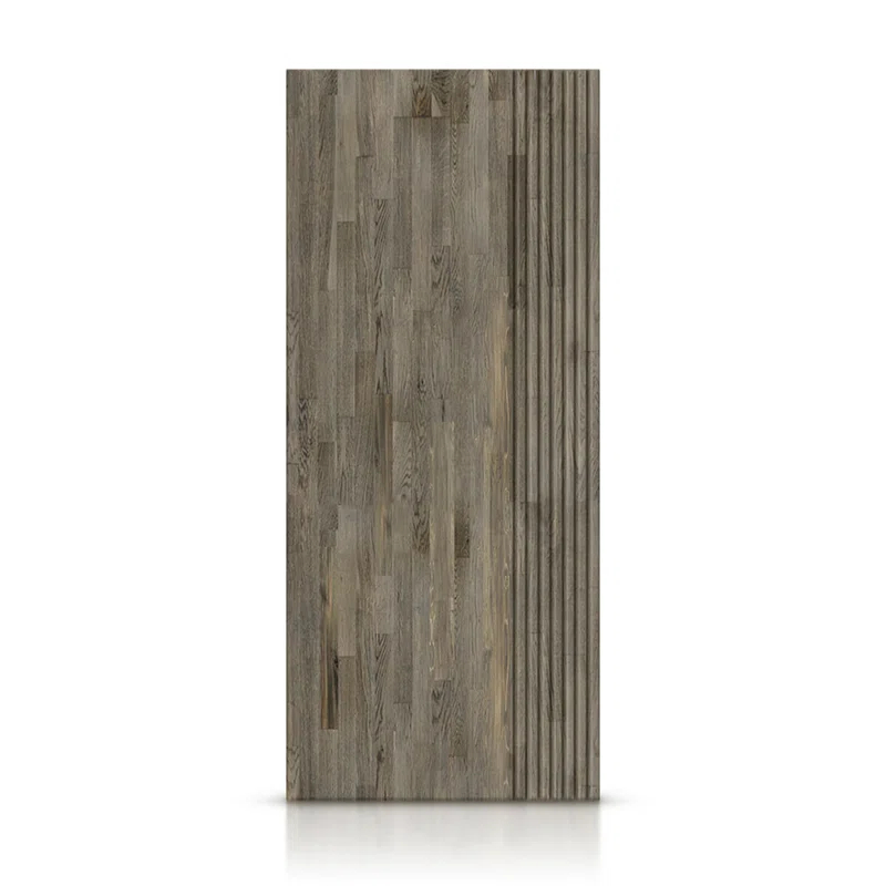 Calhome Paneled Pine Wood Standard Door