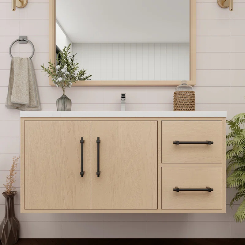 MEBO Victoria 41.7'' Single Bathroom Vanity with Acrylic Top