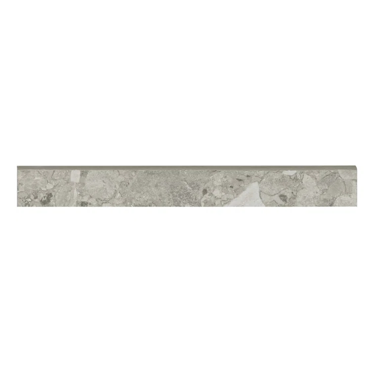 Bedrosians Frammenta 3'' L x 24'' W Porcelain Bullnose Tile Trim