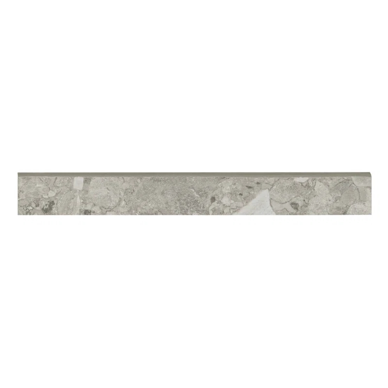 Bedrosians Frammenta 3'' L x 24'' W Porcelain Bullnose Tile Trim