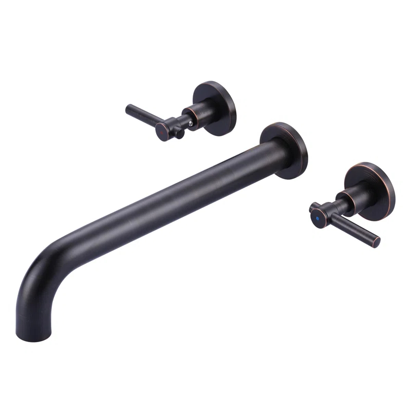 Aleasha AL-4E26RB Wall Mounted Optional Bathroom Faucet
