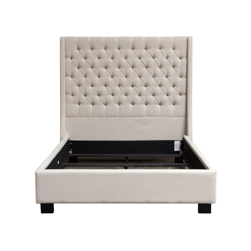 Diamond Sofa Park Avenue Upholstered Wingback Bed