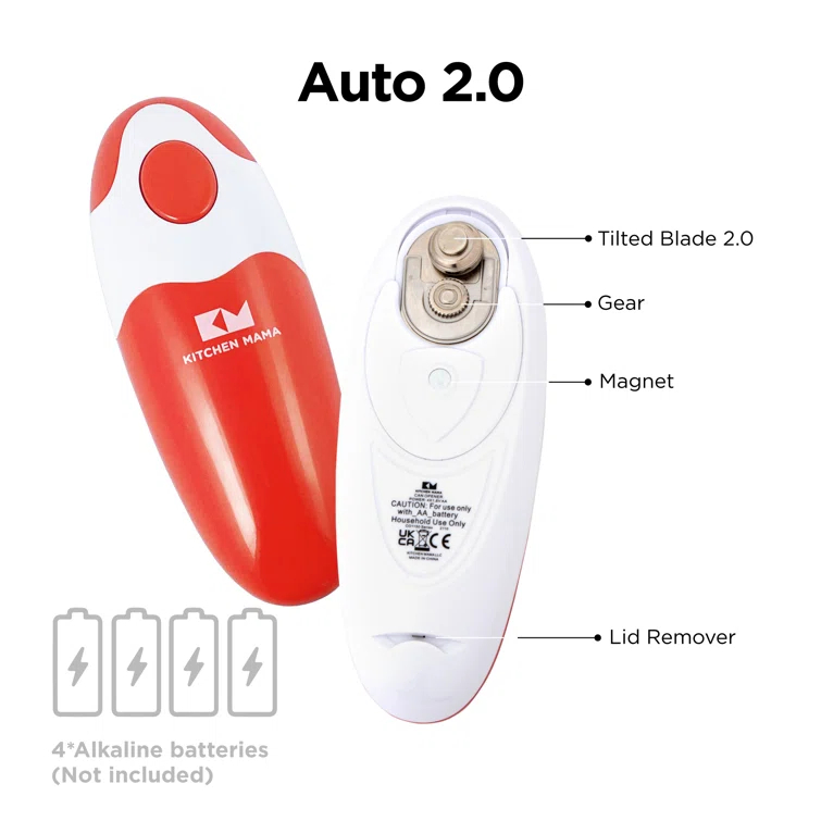 Kitchen Mama Auto 2.0 Electric Can Opener