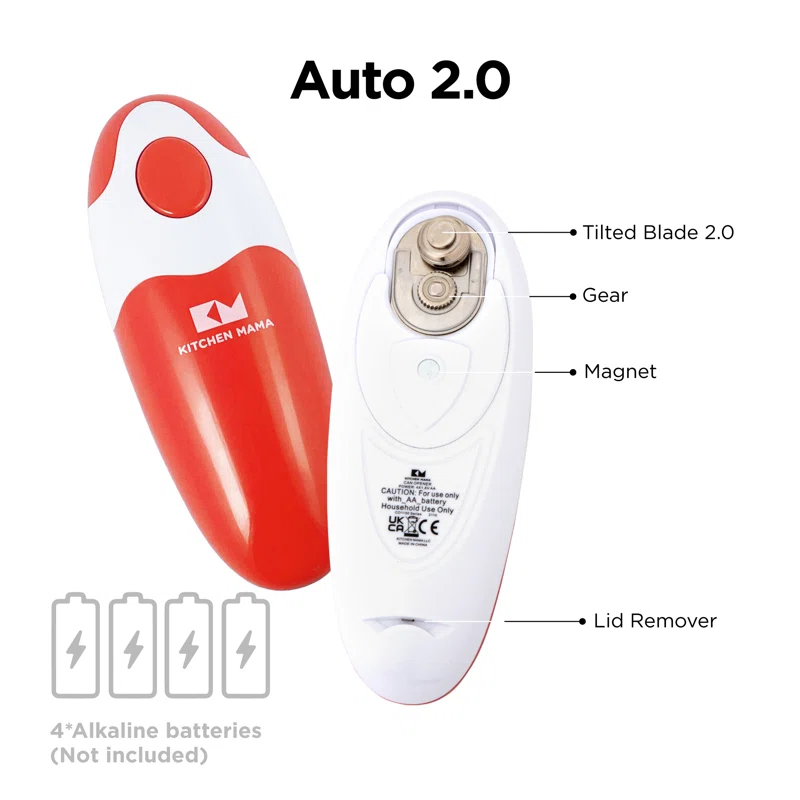 Kitchen Mama Auto 2.0 Electric Can Opener