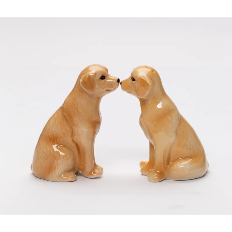 Cosmos Gifts Labrador Salt And Pepper Shaker Set