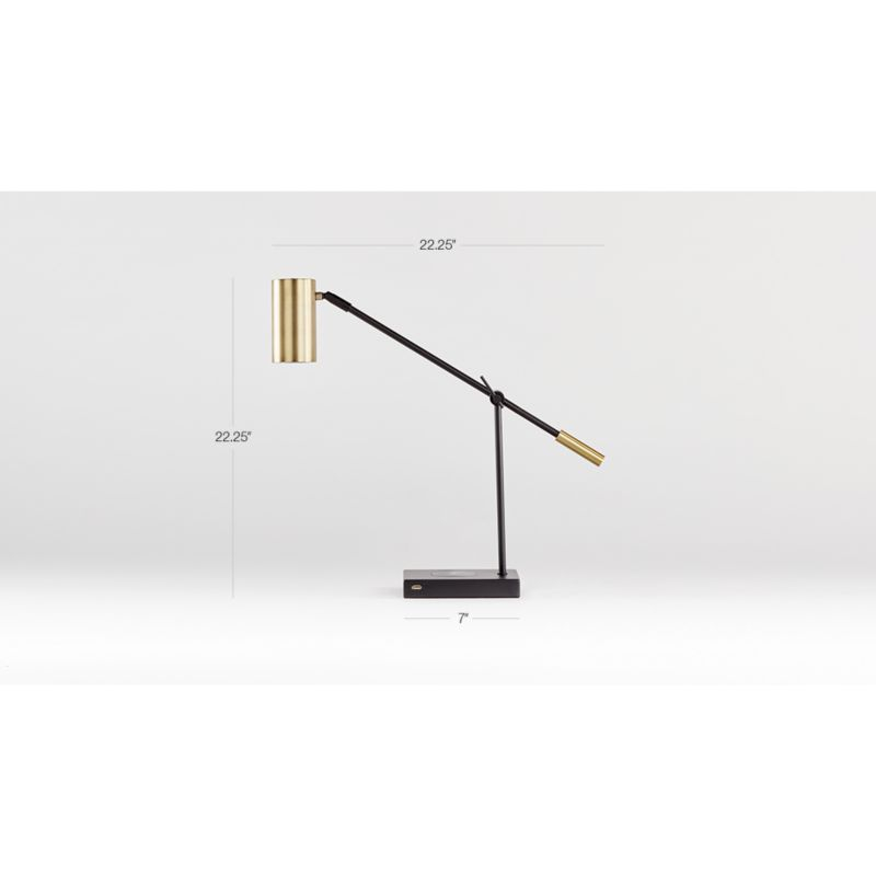 Adrian Charging Table Lamp
