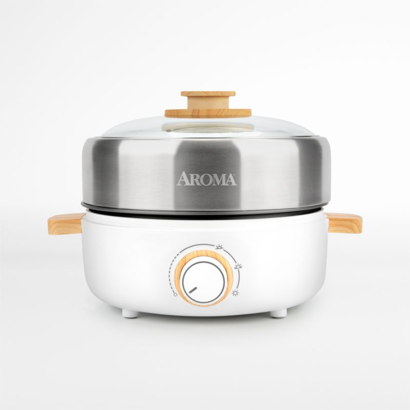 AROMA ® 2.5-Qt. Multi-Grill Hot Pot