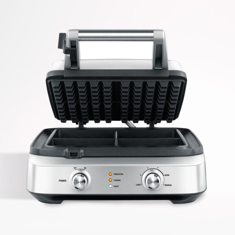 Belgian Style Non-Stick 4-Slice Smart Waffle Maker