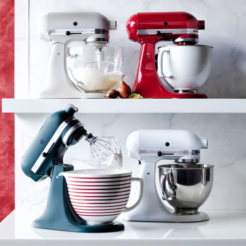 KitchenAid ® Stand Mixer 5-Qt. Glass Mixing Bowl with Measurement Markings and Lid