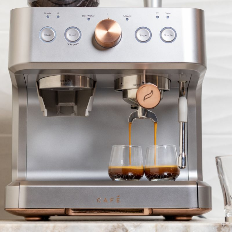 Café™ Stainless Steel Bellissimo Semi-Automatic Espresso Machine