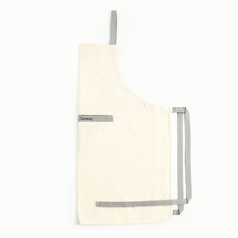 Caraway Organic Cotton Cream Apron