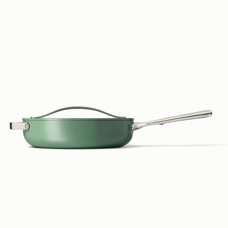 Caraway Sage Green Non-Stick Ceramic Sauté Pan