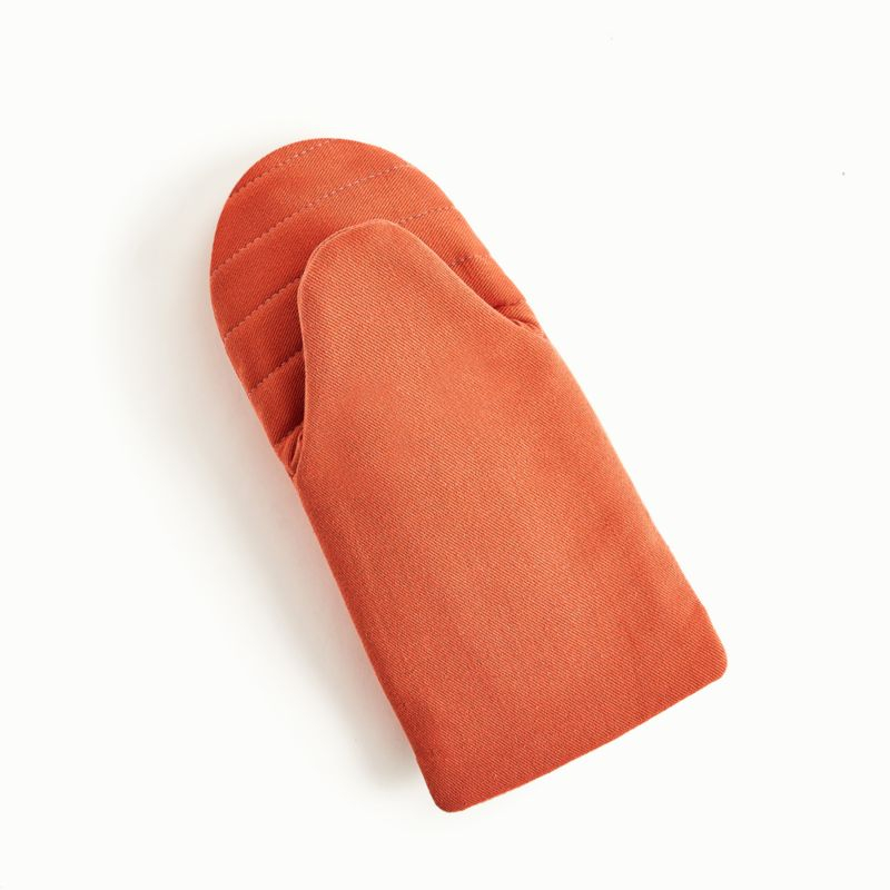 Caraway Organic Cotton Perracotta Oven Mitt, Set of 2