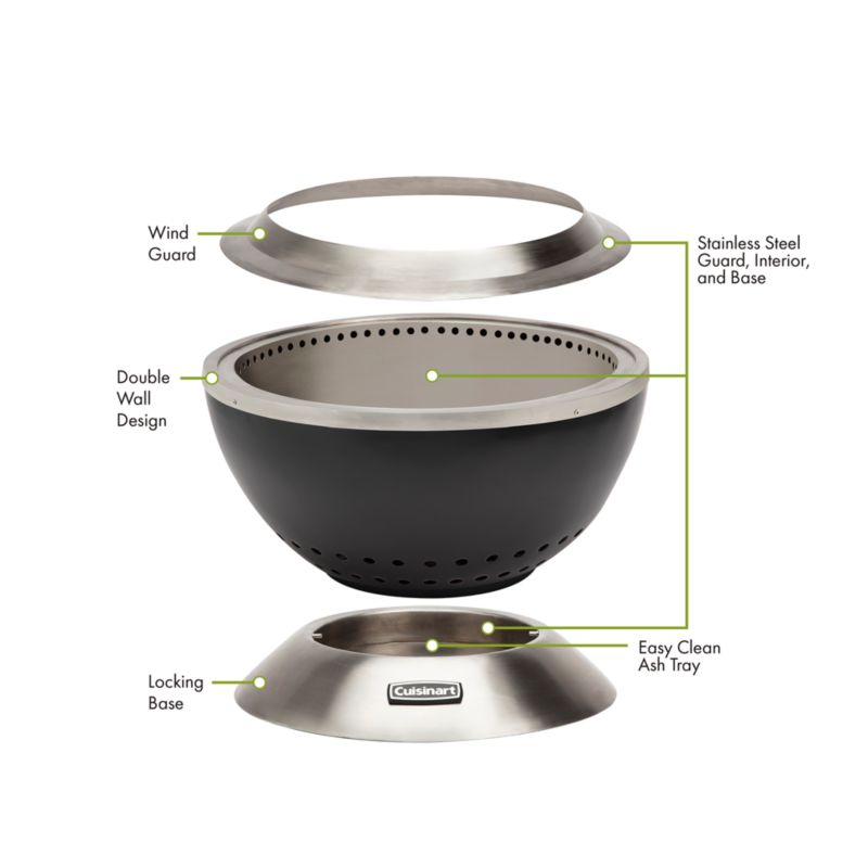 Cuisinart® 24" Round Cleanburn Fire Pit