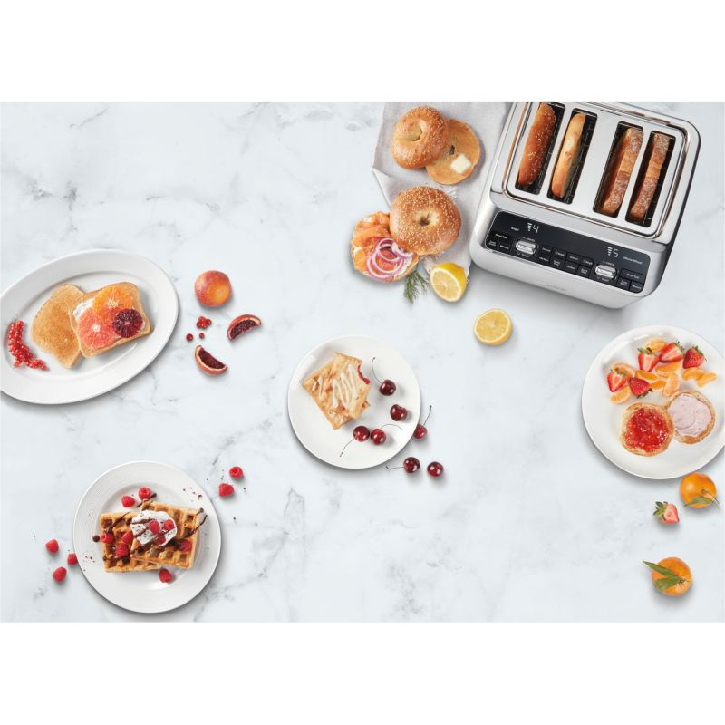 Cuisinart ® Stainless Steel Motorized Digital 4-Slice Toaster