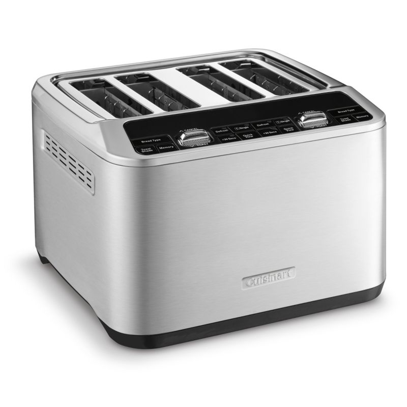 Cuisinart ® Stainless Steel Motorized Digital 4-Slice Toaster