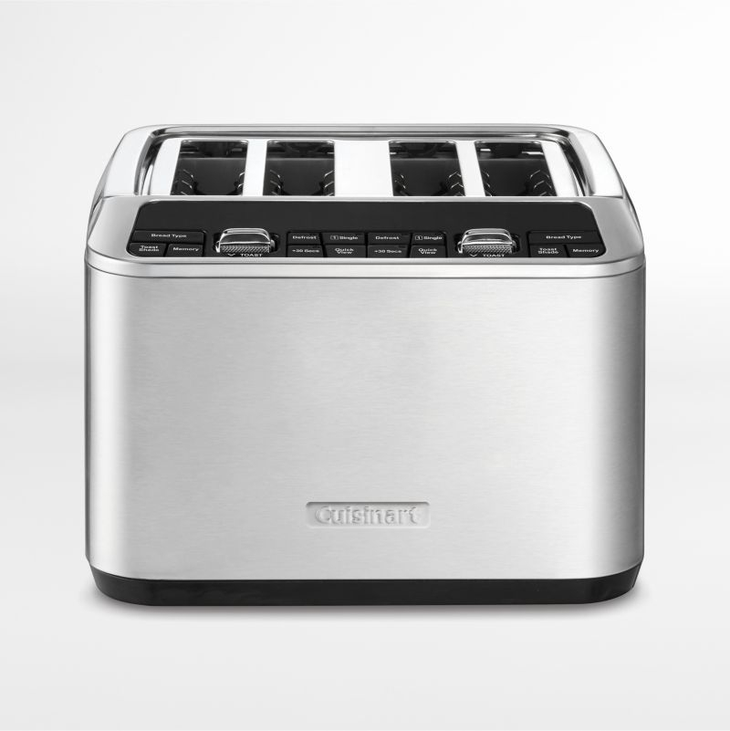 Cuisinart ® Stainless Steel Motorized Digital 4-Slice Toaster